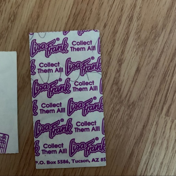 Vintage Lisa Frank Heart Piano & Dogs Stickers - Picture 9 of 9